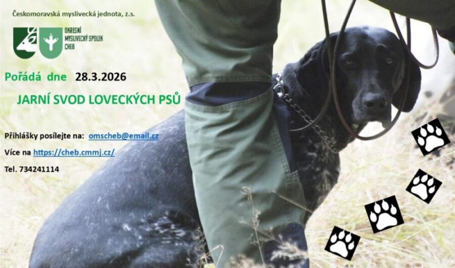 Pozvánka na JARNÍ SVOD LOVECKÝCH PSŮ 28.3.2026